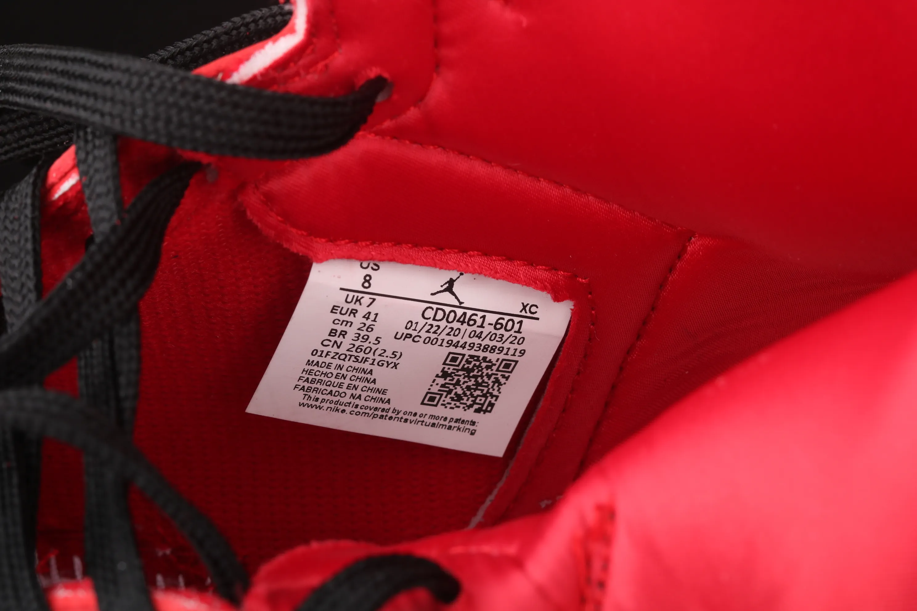 All categories Air Jordan Jordan series basketball shoes Air Jordan 1 High X version Air Jordan 1 WMNS "Satin Snake" AJ1 Joe 1 snake pattern Chicago CD0461-601